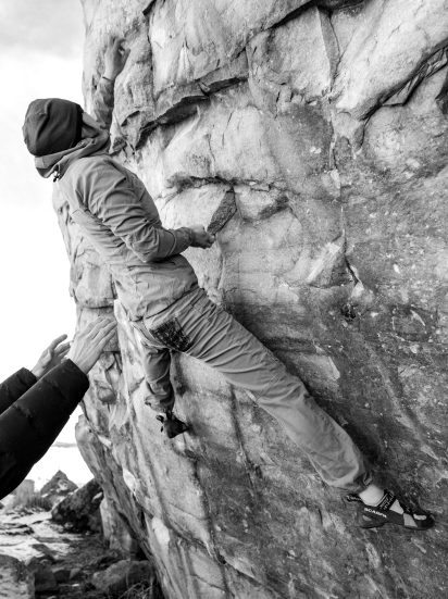 Big Rock bouldering