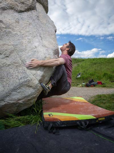 Split Rock bouldering