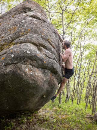 The Beach bouldering