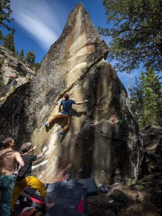 Porcupine Hills bouldering